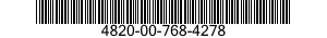 4820-00-768-4278  4820007684278 007684278