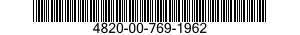4820-00-769-1962  4820007691962 007691962