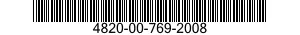 4820-00-769-2008  4820007692008 007692008