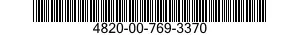 4820-00-769-3370  4820007693370 007693370