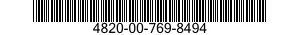 4820-00-769-8494  4820007698494 007698494