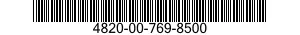 4820-00-769-8500  4820007698500 007698500