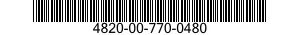 4820-00-770-0480  4820007700480 007700480