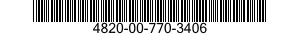4820-00-770-3406  4820007703406 007703406