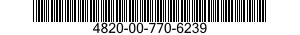 4820-00-770-6239  4820007706239 007706239
