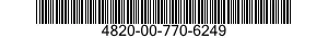 4820-00-770-6249 VALVE,TANK LEVEL CO 4820007706249 007706249