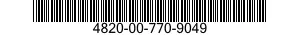 4820-00-770-9049  4820007709049 007709049