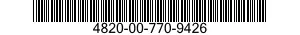 4820-00-770-9426  4820007709426 007709426