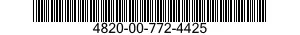 4820-00-772-4425  4820007724425 007724425
