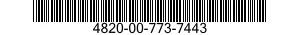 4820-00-773-7443  4820007737443 007737443