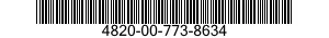 4820-00-773-8634  4820007738634 007738634