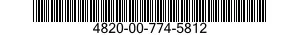 4820-00-774-5812  4820007745812 007745812