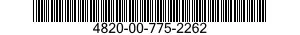 4820-00-775-2262  4820007752262 007752262