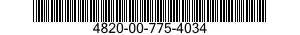 4820-00-775-4034  4820007754034 007754034