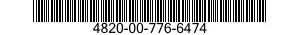 4820-00-776-6474  4820007766474 007766474
