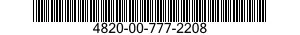 4820-00-777-2208  4820007772208 007772208