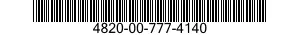 4820-00-777-4140  4820007774140 007774140
