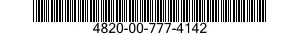 4820-00-777-4142  4820007774142 007774142