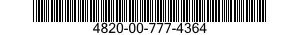4820-00-777-4364 VALVE,GLOBE 4820007774364 007774364