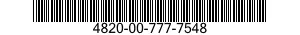 4820-00-777-7548  4820007777548 007777548