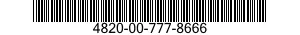 4820-00-777-8666  4820007778666 007778666
