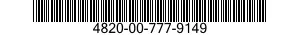 4820-00-777-9149  4820007779149 007779149