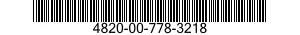 4820-00-778-3218  4820007783218 007783218