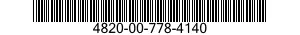 4820-00-778-4140  4820007784140 007784140