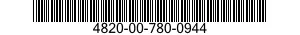 4820-00-780-0944  4820007800944 007800944