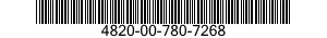 4820-00-780-7268  4820007807268 007807268