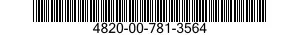 4820-00-781-3564  4820007813564 007813564