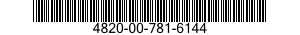 4820-00-781-6144  4820007816144 007816144