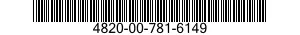 4820-00-781-6149  4820007816149 007816149