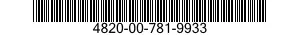 4820-00-781-9933 VALVE,SHUTTLE 4820007819933 007819933