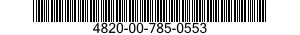 4820-00-785-0553 DISK,VALVE 4820007850553 007850553