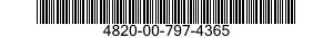 4820-00-797-4365  4820007974365 007974365