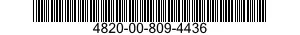 4820-00-809-4436  4820008094436 008094436