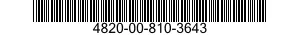 4820-00-810-3643  4820008103643 008103643
