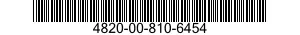 4820-00-810-6454 VALVE,CHECK 4820008106454 008106454