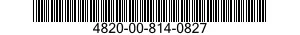 4820-00-814-0827 VALVE,GATE 4820008140827 008140827