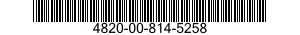 4820-00-814-5258  4820008145258 008145258