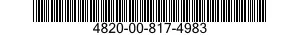4820-00-817-4983 VALVE,GATE 4820008174983 008174983