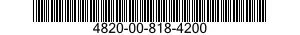 4820-00-818-4200  4820008184200 008184200