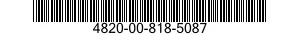 4820-00-818-5087  4820008185087 008185087