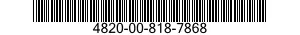4820-00-818-7868  4820008187868 008187868