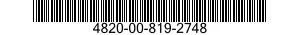 4820-00-819-2748 VALVE,ANGLE 4820008192748 008192748