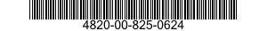 4820-00-825-0624  4820008250624 008250624