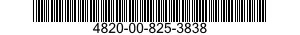 4820-00-825-3838 VALVE,GLOBE 4820008253838 008253838