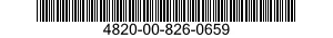 4820-00-826-0659 VALVE,CHECK 4820008260659 008260659