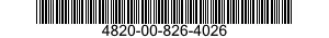 4820-00-826-4026  4820008264026 008264026